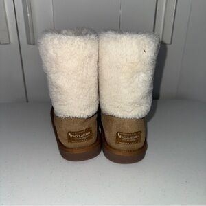 Koolaburra Kids' Brown and Cream Boots
